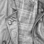裏地交換後のレザージャケット｜ヴィンテージ感を残しつつ新しい生地で仕立て直し