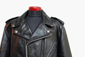 Schott 613 ダブルライダース 身幅出し前の上半身