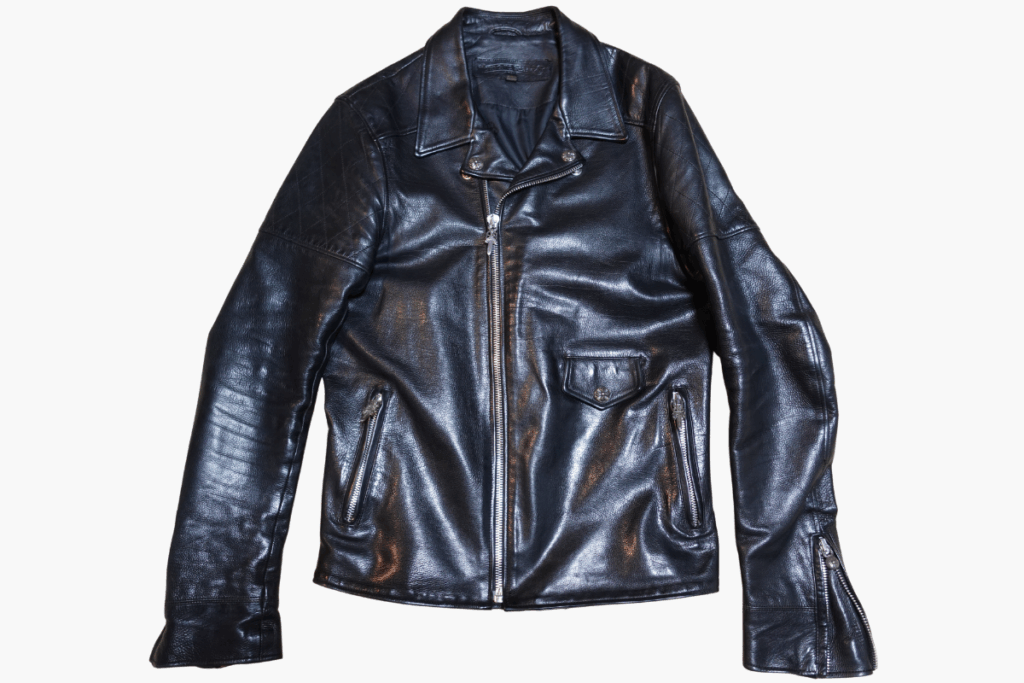 CHROME HEARTS｜ライダースジャケット｜身幅出し事例 - kawaremake