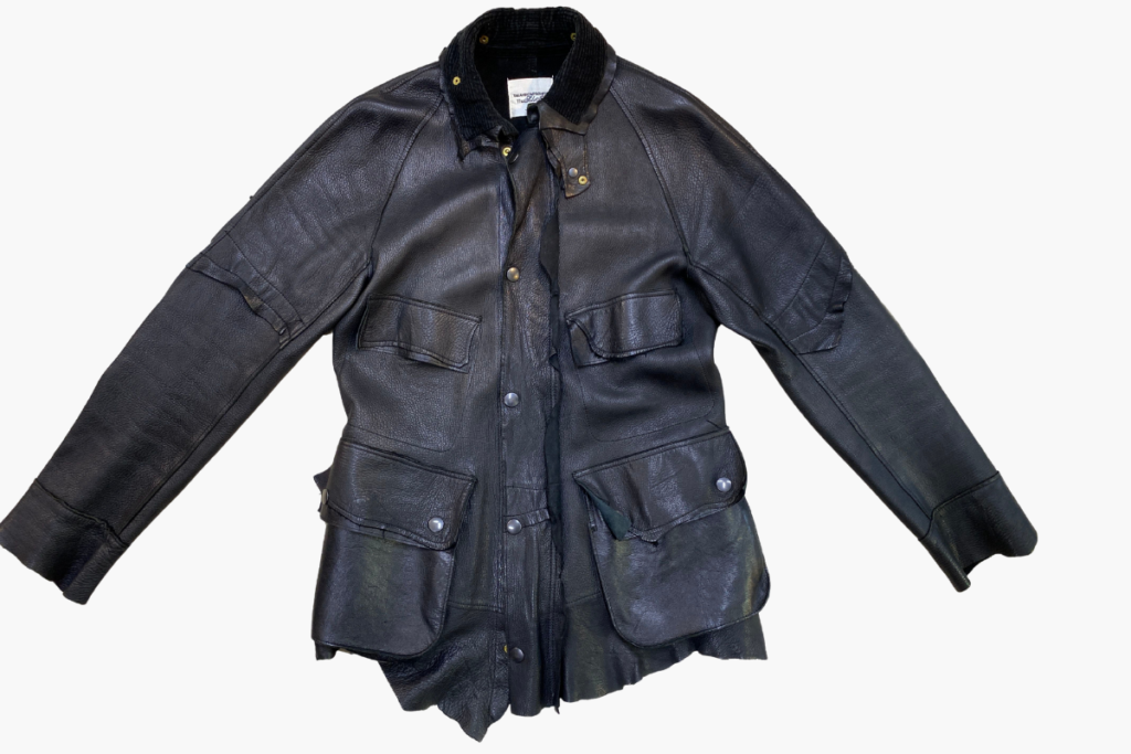 裏地がない状態のジャケット正面画像（TAKAHIROMIYASHITATheSoloist.）