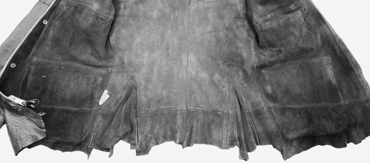 TAKAHIROMIYASHITATheSoloist.の裏地なしジャケットに、オリジナル裏地を新規作成・取り付け