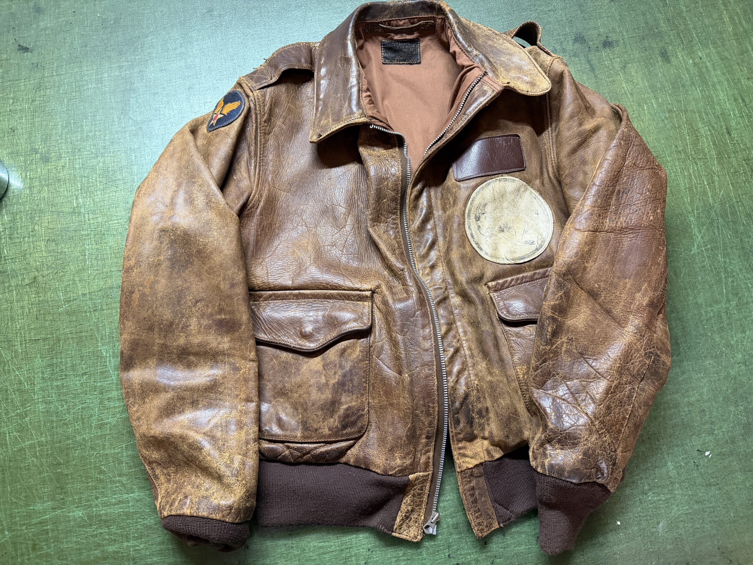 A-2ジャケット アフター 前全体