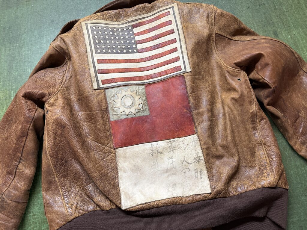 A-2ジャケット アフター 後ろ全体